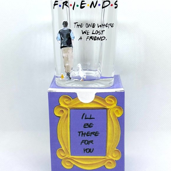 TV Friends "Chandler Bing", Matthew Perry Shot Glass - Picture 1 of 3